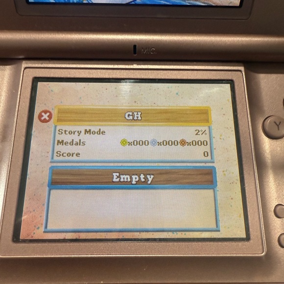 Nintendo DS Lite Rose Gold Handheld Gaming Console Game, Charger, Case, Stylus - Picture 4 of 13